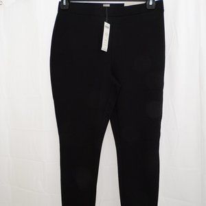 CHICO'S PONTE LACE HEM LEGGINS SIZE 1R OR 8R